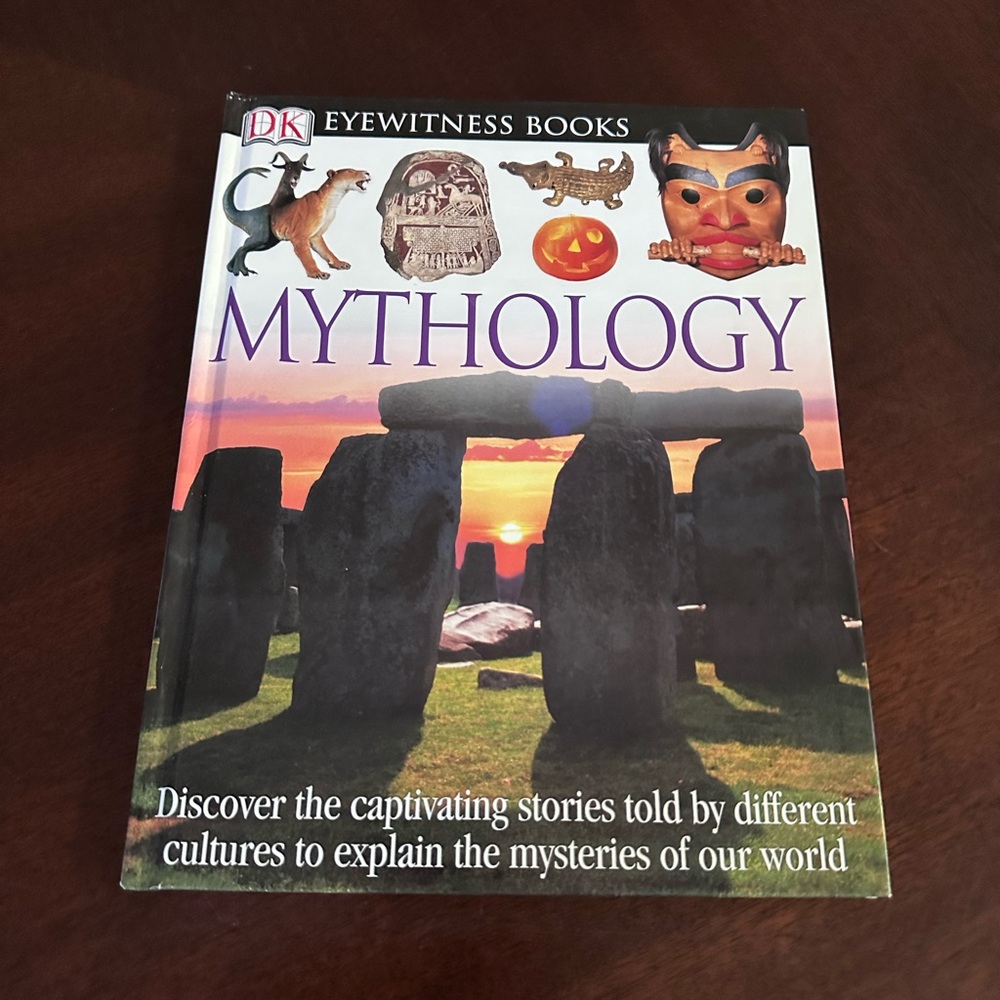 DK Eyewitness Mythology Hardcover Book Excellent Condition